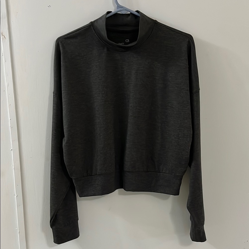 GAP Brushed Tech Jersey in Charcoal